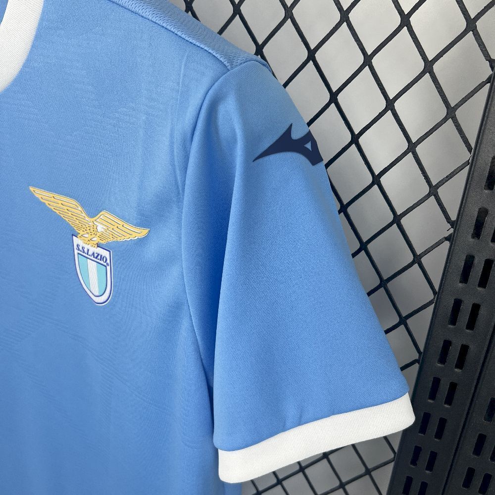 25–26 Lazio Home Kit — Blue Match-Fit Jersey