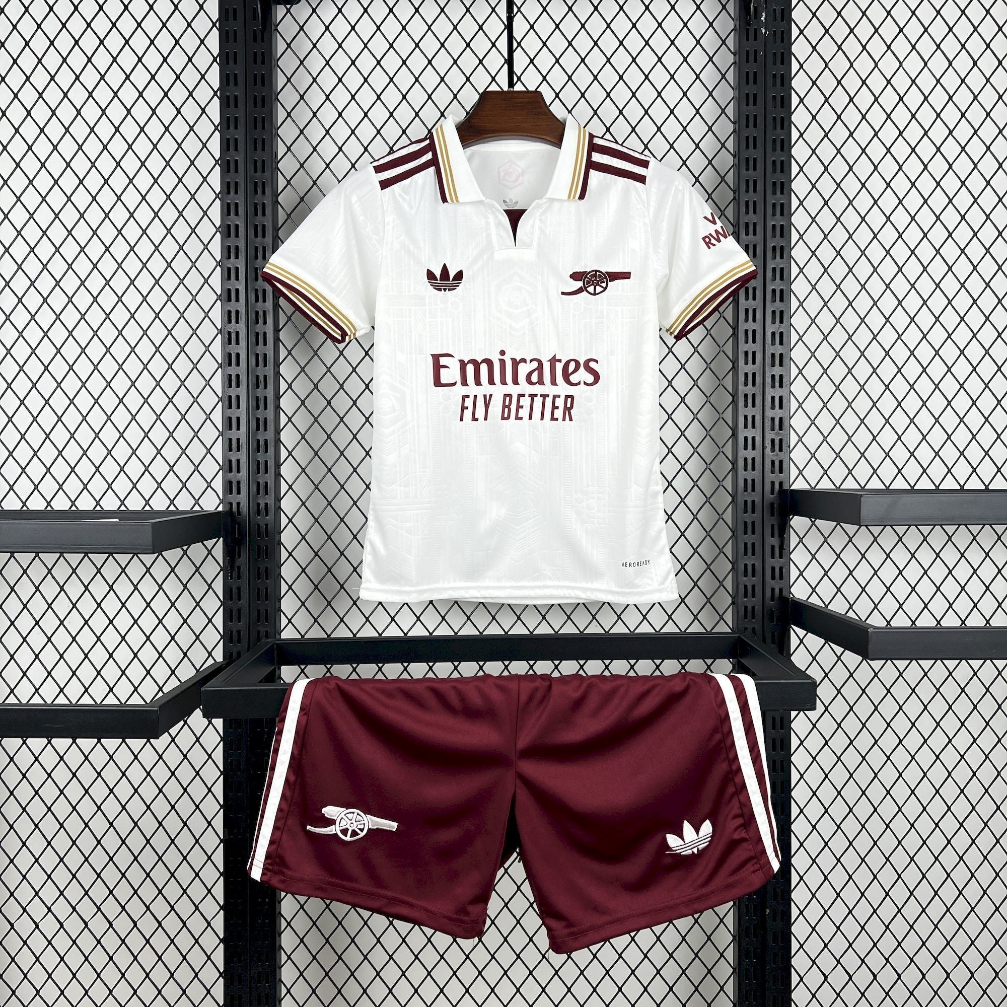 25–26 Arsenal Third Away Youth Kit — Player Edition