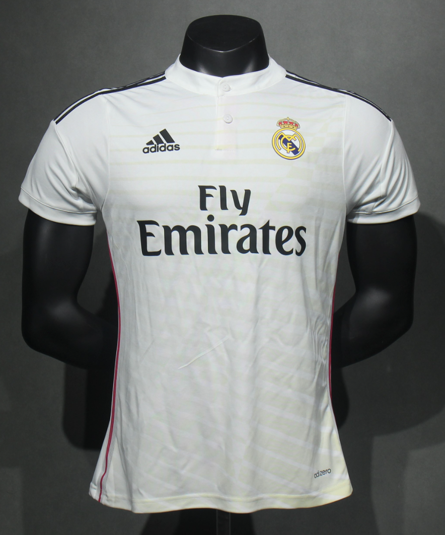 14–15 Real Madrid Home Retro Kit — Player Version